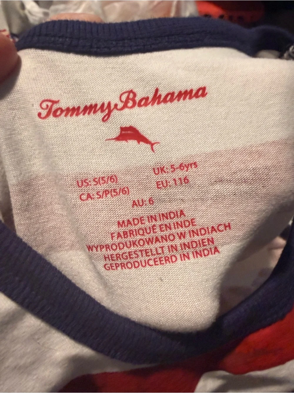Tommy Bahama brand tommy